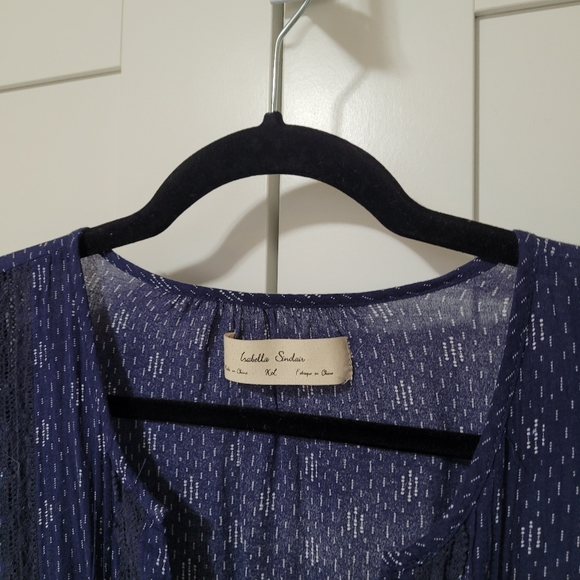 Elegant Navy Blue Dress - Picture 8 of 13